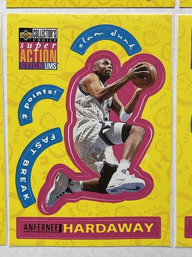 Super Action Stickums 14 Card Lot Stickers & Base - Penny Hardaway Kevin Garnett - Picture 3 of 24