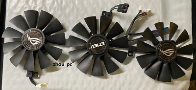 GPU Replacement cooler Fan For ASUS ROG STRIX GTX 1080ti 1080