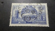 FRANCE 1938 timbre 400 VISITE SOUVERAINS ANGLAIS oblitéré VFSTAMP