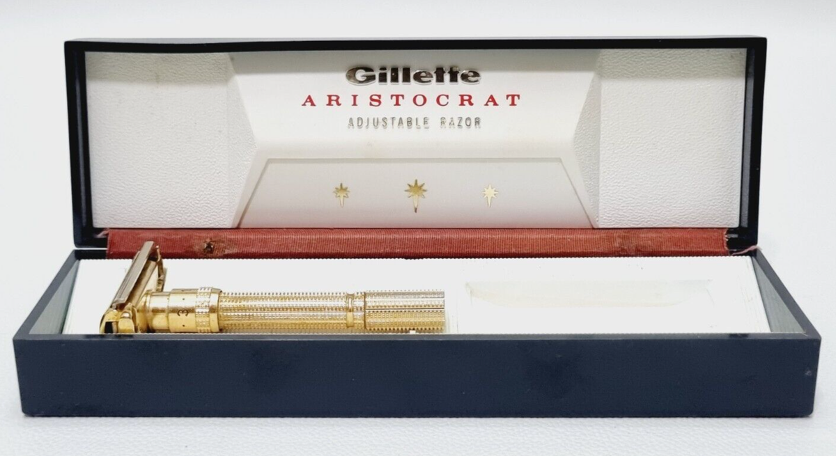 Gillette Aristocrat Adjustable Razor 髭剃り Gillette Aristocrat Adjustable Razor 髭剃り Gillette