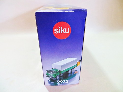 SIKU SUPER 2933 'MERCEDES TRUCK WITH PIGGY BACK FORKLIFT' 1:55 MIB/BOXED VINTAGE - Picture 5 of 6