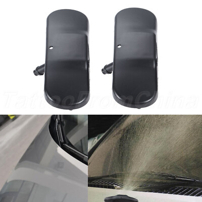#ad 2Pcs Car Windscreen Washer Jet Water Spray Nozzle for 2004 2013 Golf MK5 MK6 $6.05