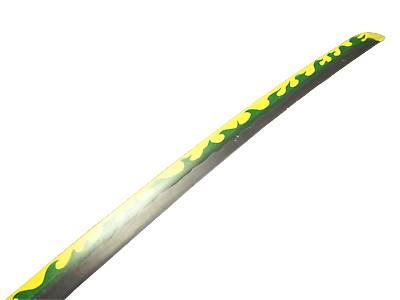 41” Anime Roronoa Zoro Metal Enma Yama Real Samurai Sword Katana Cosplay  Blade