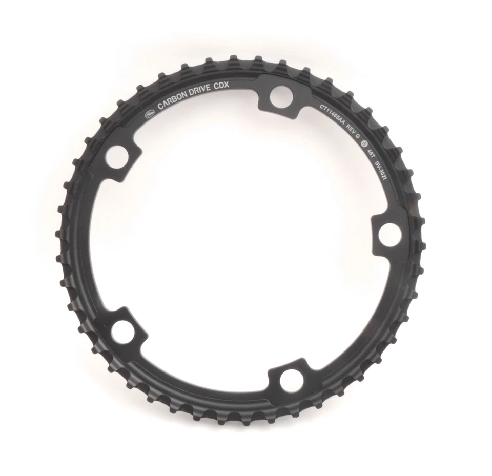 Gates CDX Riemenscheibe 46 Zähne 5-Loch schwarz CT11465AA GV-3021 - NEU