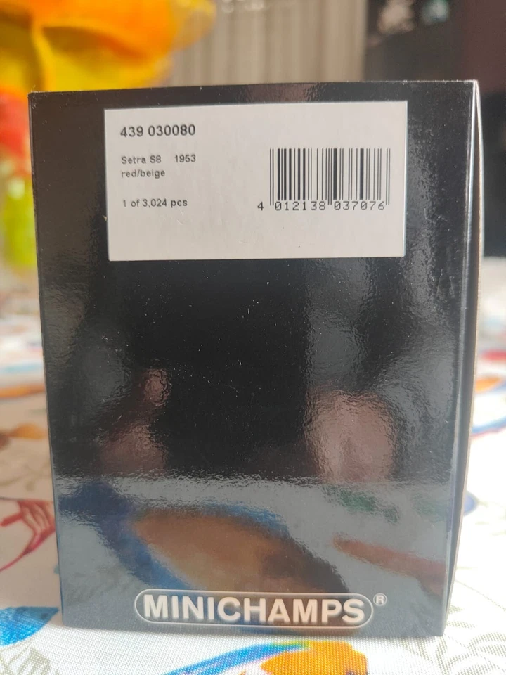 AUTOBUS MINICHAMPS SETRA S8 1953 ROSSO/BEIGE SCALA 1:43 REF.439 030080 - Immagine 4 di 4
