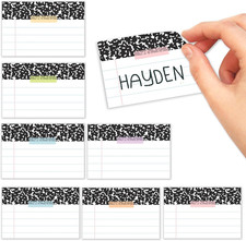 Self Adhesive Name Tags Sticker -56pc Student Name Tags for Classroom D cor