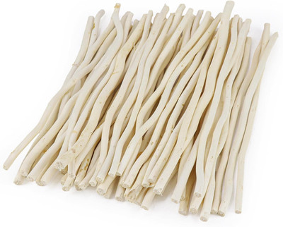 50Pcs Natural Twigs, Driftwood Branches, Unfinished Timber Rods for Model Making