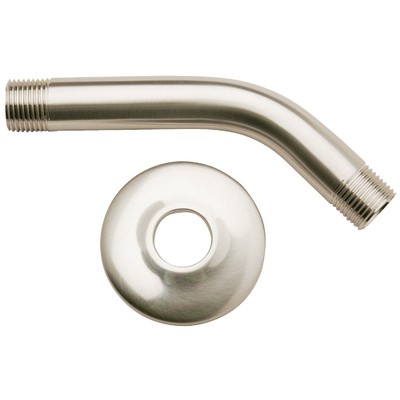 Do it 6 In. Brushed Nickel Metal Shower and Flange W-5119 SIM Supply, Inc.