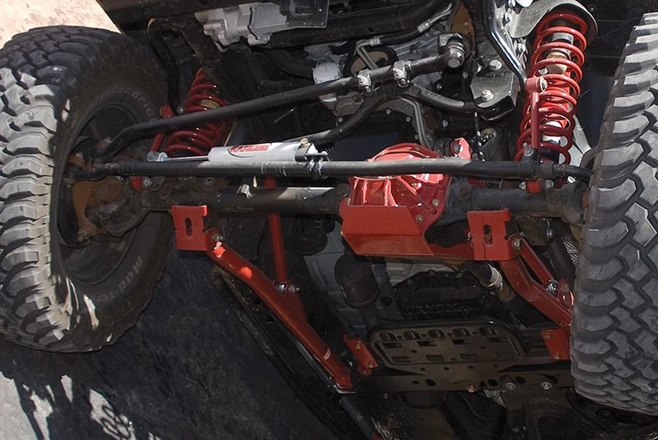 For Jeep Wrangler 07-17 Rancho RS6212 RockGear Front Differential Glide Plate Foto 2 de 4