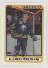 1990-91 Topps Tiffany Alexander Mogilny #42 HOF 0ae