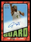 2023-24 Topps Chrome Sapphire #TA-JH Jrue Holiday 1972 Autos Orange #/25 Celtics