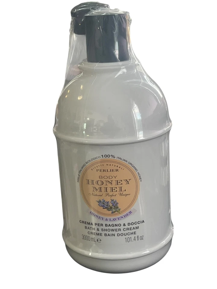 Perlier Bath & Shower Honey Miel Lavender~3 Liter 101.4 oz. Jumbo $145 - Image 2 of 4