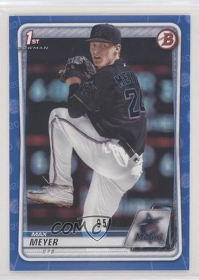 2020 Bowman Draft Blue Border 95/150 Max Meyer #BD-50 4b9
