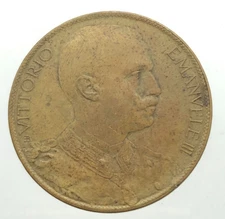 RARO 10 CENTESIMI 1903 PROGETTO JOHNSON VITTORIO EMANUELE III