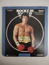 ROCKY III CED VIDEO DISC B06003755