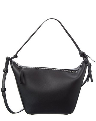 Loewe Hammock Mini Leather Hobo Bag Women's Black