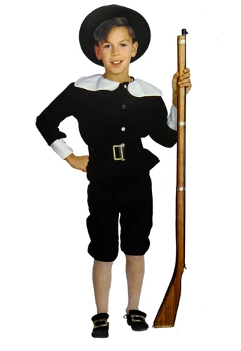 Rubie's Pilgrim Boy Deluxe Thanksgiving Costume Med (8-10) 10057