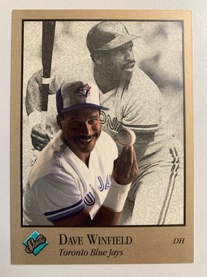 Dave Winfield 1992 Studio #260 Toronto Blue Jays NRMT FREE SHIPPING