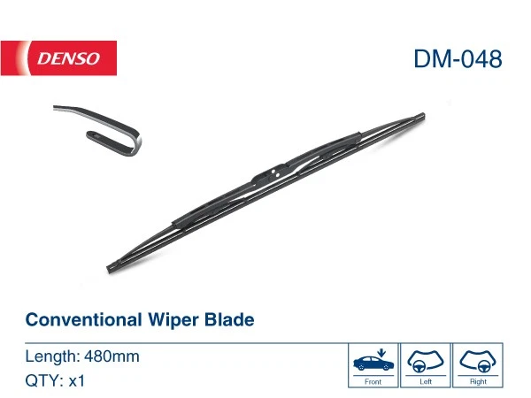 WIPER BLADE DM-048 FOR SUZUKI GRAND/VITARA/XL-7/NOMADE/ESCUDO/II/SUV WAGON/R+ - Изображение 3 из 4