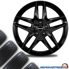 4x Alu Ganzjahresreifen Kompletträder für Skoda Elroq Reifen 235/55R19 Conti