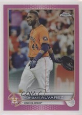 2022 Topps Chrome Pink Refractor Yordan Alvarez #180 fm0