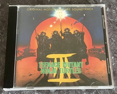 TEENAGE MUTANT NINJA TURTLES III Motion Picture Soundtrack CD (1993)