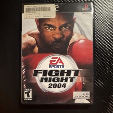 EA SPORTS Fight Night 2004 PS2 w/ Case Manual T NTSC-U/C Multiplayer