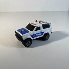 Vintage Majorette Sonic Flashers SHERIFF Diecast Toy Car