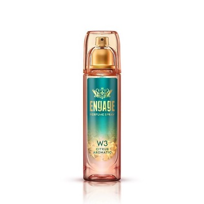 Engage W3 Perfume Spray for Women 120ml | Citrus & Floral | Long Lasting | 