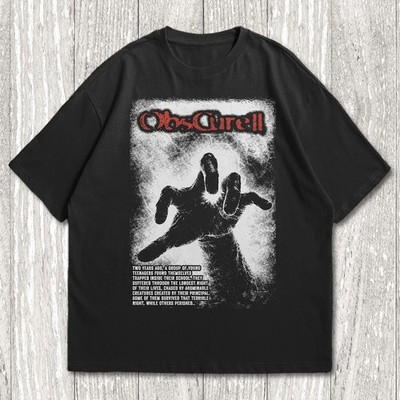 Obs Cure Survival Horror Graphic T-Shirt | The Aftermath Vintage 