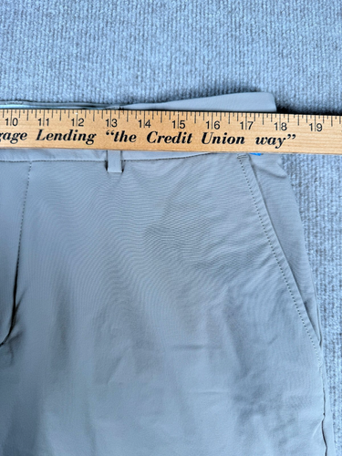 KJUS Shorts Uomo 36 Khaki Ike Golf 10" Performance Chino Bermuda Sportivo - Foto 2 di 8