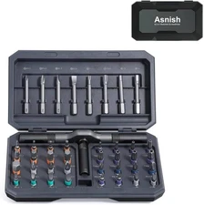 42-in-1 Magnetic Screwdriver Set, Professional Ratchet Handle Tool Kit Gray