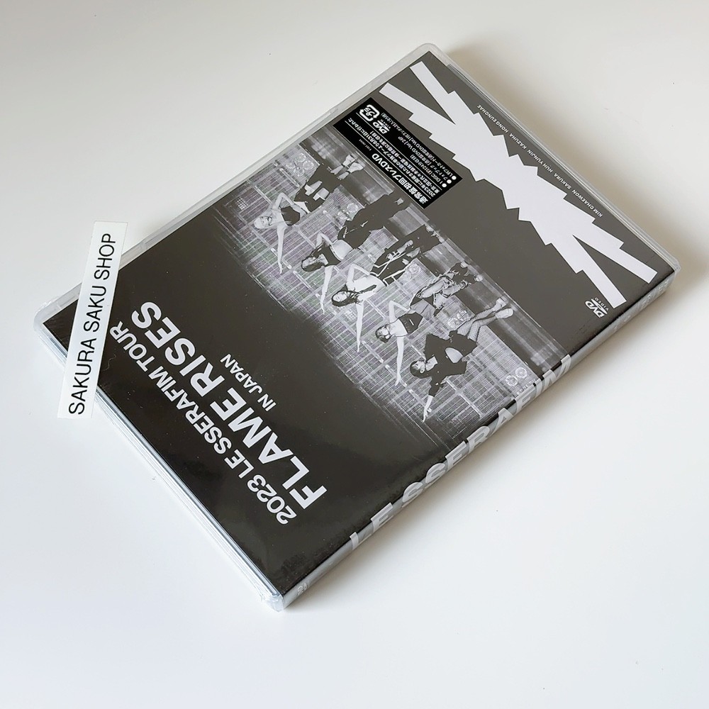 LE SSERAFIM 2023 LE SSERAFIM TOUR FLAME RISES IN JAPAN DVD