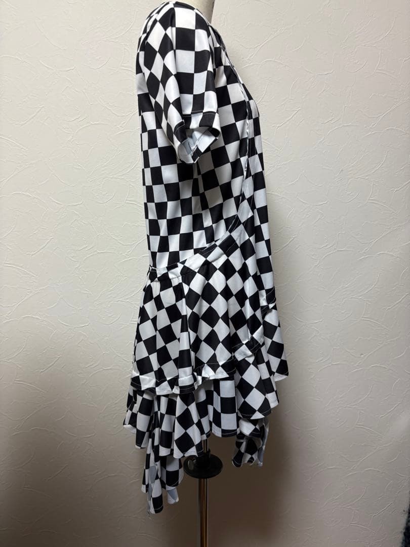 Comme des Garçons Comcom Checkered Pattern Shirt … - image 2