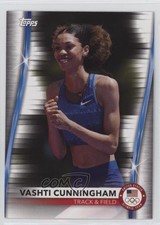 2021 Topps US Olympic & Paralympic Team and Hopefuls Vashti Cunningham #10 02l5