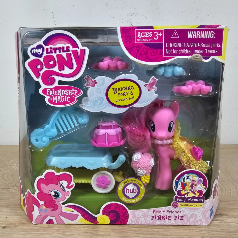 Hasbro My Little Pony Pony Brida de Boda Amigos Pinkie Pie G4 MLP NUEVO 2011 Foto 2 de 4