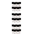  30 stücke Mini Holz Tafel mit Stand Blackboard Zeichen Platzhalter für