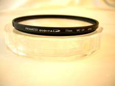 Promaster Digital 77mm MC UV filter for Nikon, Canon, Fuji, Sigma, Tamron, Sony