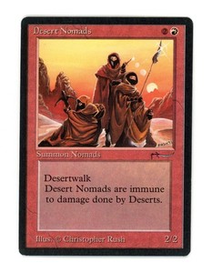Desert Nomads - Magic the Gathering MTG - Arabian Nights LP 1993