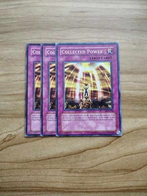 Yu-Gi-Oh! - Collected Power 3x - Full Playset Of Cards