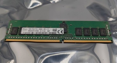SK Hynix HMA82GR7AFR8N-VK 16GB DDR4 2Rx8 RDIMM 2666V RE1 ECC Registered Server