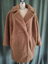 EUC Bearpaw Teddy Sherpa Winter Blazer Jacket...