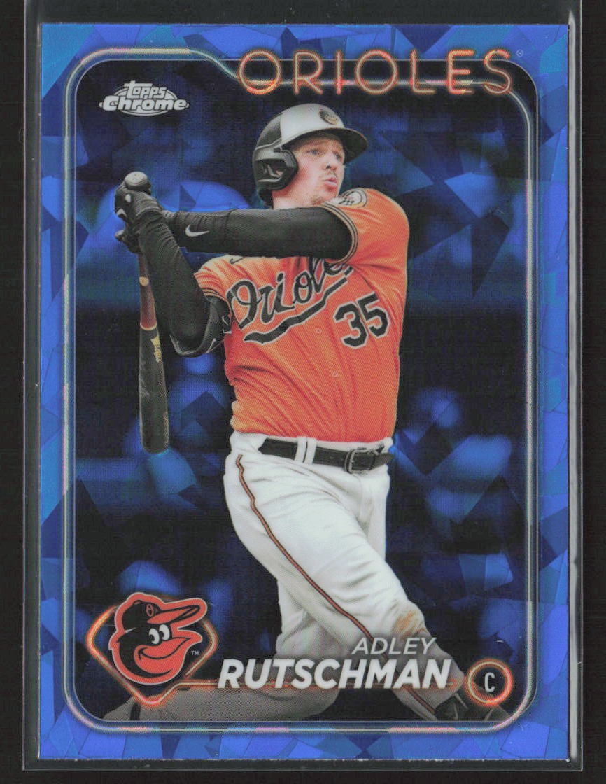 Adley Rutschman 2024 Topps Chrome Sapphire Edition #35 Baltimore