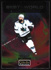 2020-21 O-Pee-Chee Platinum Best in the World Brent Burns San Jose Sharks #BW-8