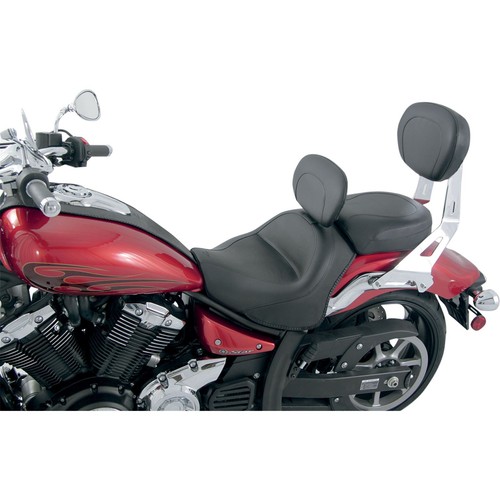 Mustang Motorcycle Products Wide Touring Seat - Driver Backrest - Stryker 79661 - Picture 1 of 7