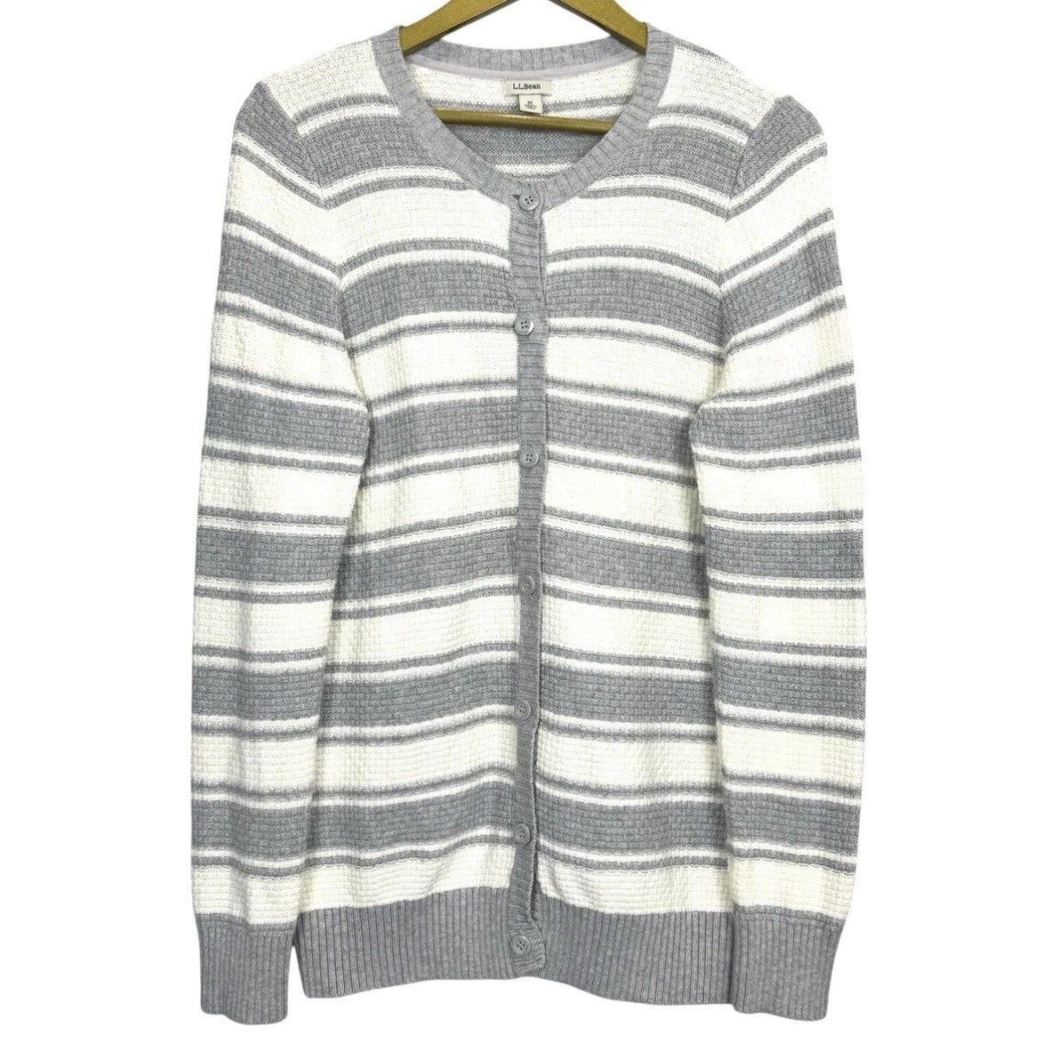 L.L. Bean Cotton Cardigan Striped Sweaters for Women for sale | eBay