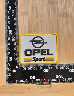 OPEL SPORT Retro Vintage Stil Bügelbild Aufnäher Patch 6x7cm 
