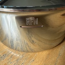 NWT RFN by RUFFONI Copper Core  StainlessSteel 4 Qt Casserole Pot  Lid ITALY