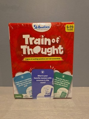 Skillmatics TRAIN OF THOUGHT Game Brand New Sealed