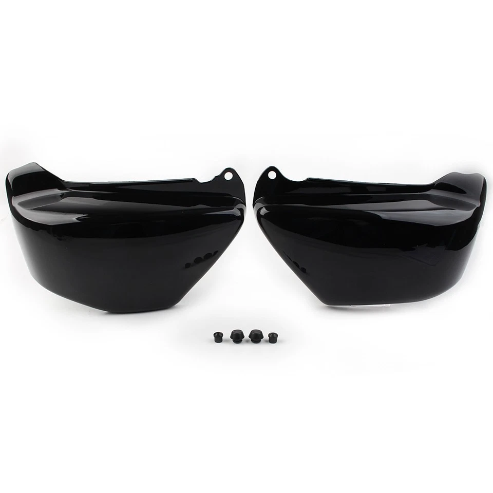 2x Cubierta de carenado lateral de batería negra para Honda Magna VF 750 VF750C 1994-2004 CT Foto 3 de 4